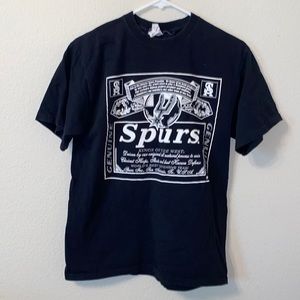 Mens Medium Custom San Antonio Spurs Shirt